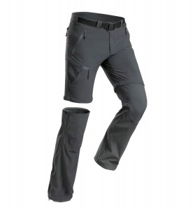 Pantallona për meshkuj me cilësi të lartë të papërshkueshme nga uji për dimër për natyrë/shëtitje/kampim me astar të ndashëm