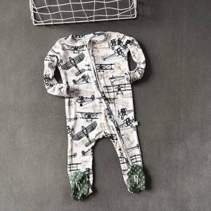 Бебешки сиамски модален памук за пролет и есен