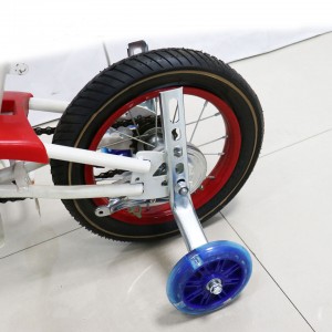 Bērnu velosipēdu apmācības riteņi ar viegli regulējamu dizainu, kas der bērnu velosipēdam no 12-20 collu