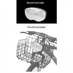 Set prednjeg i stražnjeg svjetla za bicikl
