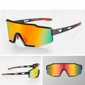 Kina Overdimensjonerte solbriller Solbriller Vindtette Sport Sykling Utendørs speilsolbriller for menn