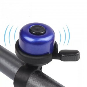 Messing Body Nylon Base en beugel Fit foar Handlebar Koper Bicycle accessoire Bell