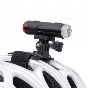 Topi Keledar Basikal Lampu Amaran Integra Ted Depan dan Belakang USB Lampu Topi Keledar Basikal Berbasikal Kalis Air Boleh Dicas semula