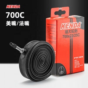 KENDA ضيق هواء جيد ومقاومة درجات الحرارة العالية مع أنبوب داخلي بوتيل عالي الجودة للدراجة 700c