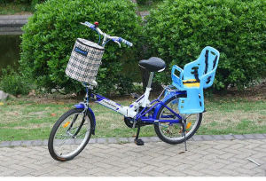 टिकाऊ बच्चों की साइकिल सुरक्षा सीट इलेक्ट्रिक साइकिल रियर सैडल बच्चों की शिशु सुरक्षा कुर्सी