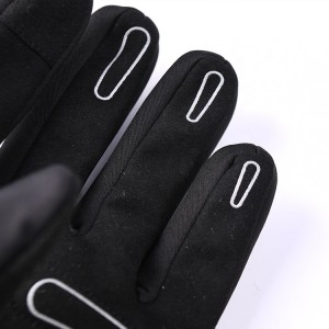 Disponible Guants de moto esportius de pantalla tàctil de coixinet de gel de dits complets transpirables