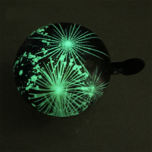 Noctilucent Matte Superficies bicycli Ding dong Bell pro bicyclo anulo ferreo Bike Bell bicycle cursoriam Bell cum Fluorescent Printing