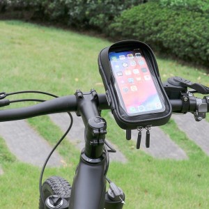 Túi đựng điện thoại di động cho xe đạp chống mưa Túi đựng xe đạp có thanh tay cầm