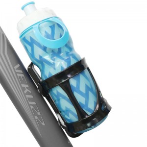 Клетка для велосипедной бутылки из полипропилена с левым и правым входом (опционально). Крепление и клетка съемные.