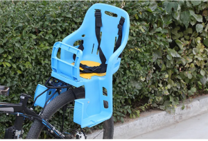 टिकाऊ मुलांची सायकल सुरक्षा सीट इलेक्ट्रिक सायकल मागील काठी मुलांची शिशु सुरक्षा खुर्ची