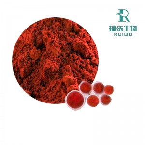 Haematococcus Pluvialis Astaxanthin rød farvestof