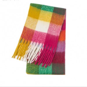 loop yarn scarf Womens Fashion Long Tassels  Scarf Wrap Shawl
