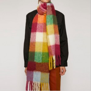 loop yarn scarf Womens Fashion Long Tassels  Scarf Wrap Shawl