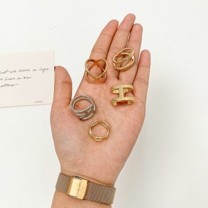 Modern Simple Jewelry Silk Scarf Clasp Decoration Accessories