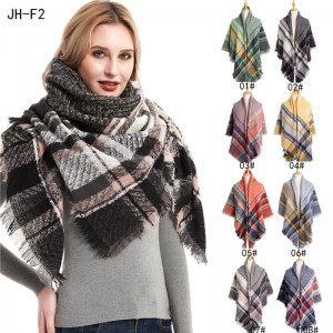 Womens Warm Blanket Scarf Square Winter Shawls Large Infinity Scarves