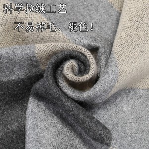 Men’s Fashion Scarves for Winter Cashmere Soft Scarf