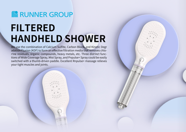 Filtered Handheld Shower