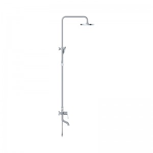 3442 Calla single lever shower systeem