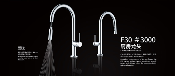 #F30 Pull Down Kitchen Faucet