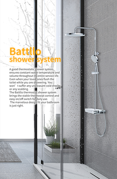Battllo shower system