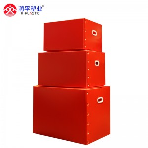Short Lead Time for Food Safe Plastic Containers - Reusable Corrugated Plastic Partition Box storage – Runping