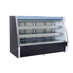 China Gold Supplier for Deli Display Refrigerator - High-end stainless steel vertical fresh meat service counter – Runte