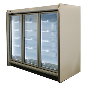 Upright Glass Door Display Chiller Refrigerator