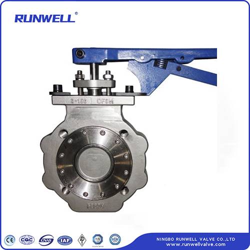 Lug butterfly valve API Casting stainless steel