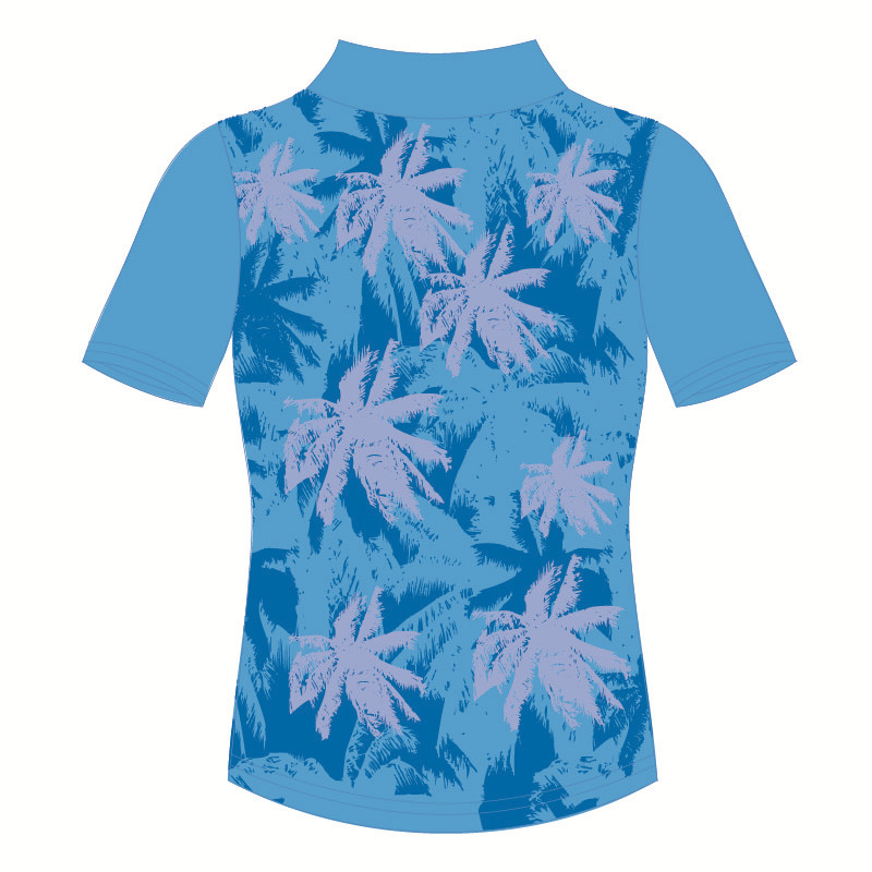 Сублимирана прилагодена поло кошула на Хаваи