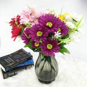 Artificial Flowers Artificial Chrysanthemum  Bouquet for Party Office Home Decor