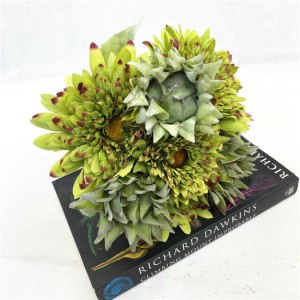 Artificial Flowers Artificial Chrysanthemum Flowers Bouquet for Party Office Home Decor