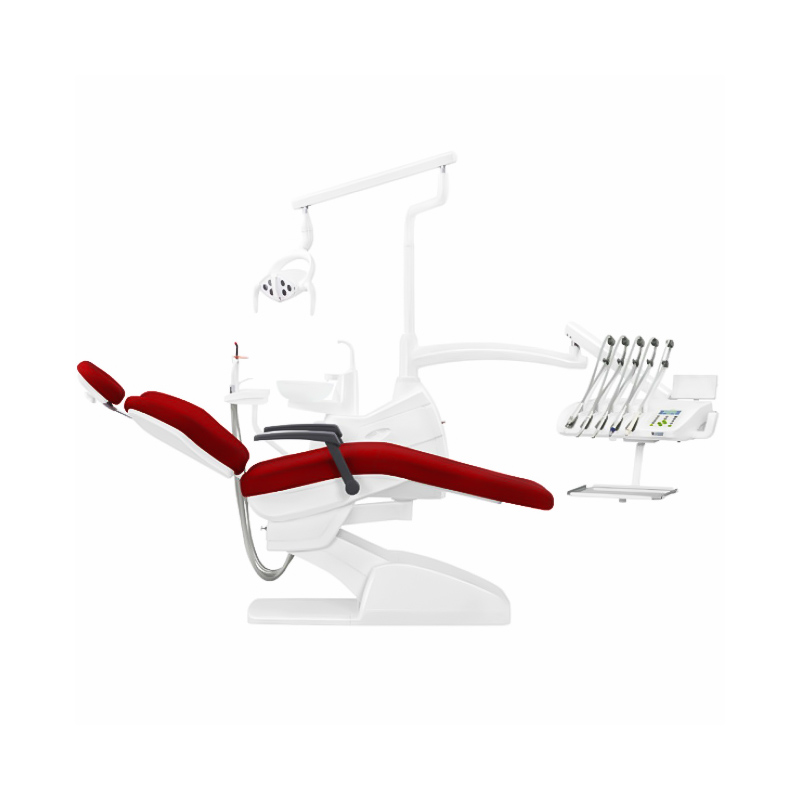 MD534 Microfiber Leather Top-mounted Tray Dental Chair Equipment