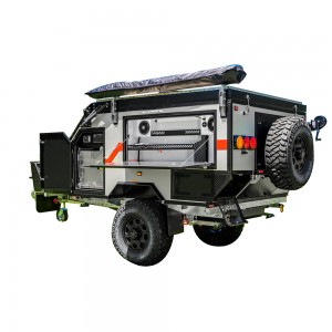 2022 wholesale price 5 Wheel Camper - 2022 New Lightweight Small Camping Trailer Off Road Camper Mini Caravan Kitchen – Ruiwei