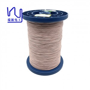 USTC / UDTC 0,04 mm * 270 Fío de cobre esmaltado Fío de Litz cuberto de seda