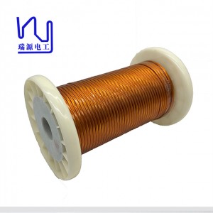 0,06 mm * 1000 fólií omotaný měděný smaltovaný drát Profilovaný litz drát