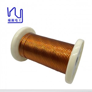 0.06 მმ * 1000 ფირის შეფუთული სპილენძის ემალირებული მავთული პროფილირებული Litz Wire