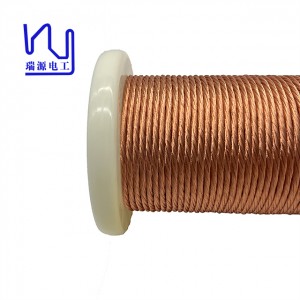 Alambre Litz de cobre de alta frecuencia soldable de 0,10 mm * 600