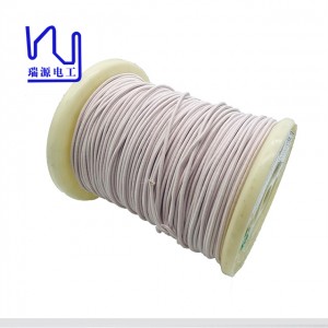 0,13 mm x 420 Emaliowany drut miedziany Nylon / Dacron Covered Litz Wire