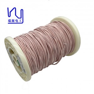 0.08 × 700 USTC155 / 180 High Frequency Ssilk Covered Litz Hlau
