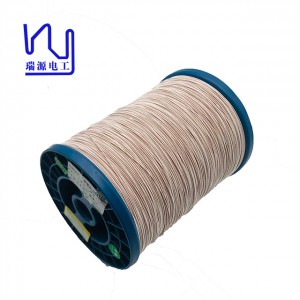 0.08mmx105 Silika E Koaheletsoeng Habeli Layer High Frequency Litz Wire Insulated