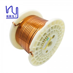 5mmx0.7mm AIW 220 Rectangular Flat Enameled Copper Wire Para sa Automotive