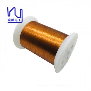 AIW 220 0,3 mm x 0,18 mm emajlirana ploščata bakrena žica z vročim vetrom