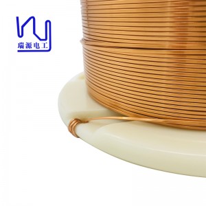 AIW220 2.2mm x0.9mm High Temperate Rectangular Enameled Copper Wire Flat Winding Wire
