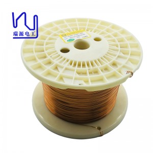 AIWSB 0.5mm x1.0mm ລົມຮ້ອນ Self Bonding Enameled Copper Flat Wire