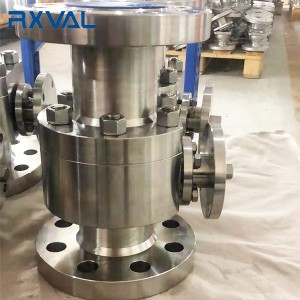 Metal Seat Forged Trunnion Mounted Ball Valve