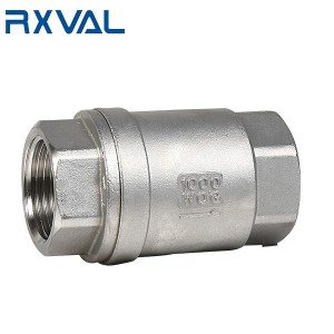 Threaded / Screwed Vertikal Cék valves 200 PSI
