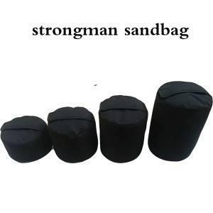 Black strongman sandbag