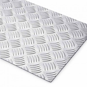 Factory Wholesale Hot-Dip Galvanized Sheets - Aluminum Checkered Plate Embossed Aluminum Sheet  – Rizhaoxin