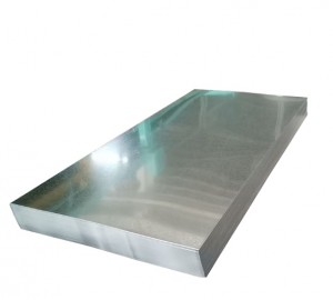 EN10142 DX51D Hot dip Galvanized Steel Plate Lambaran