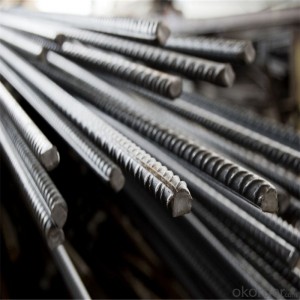 Reforzar barras de aceiro deformadas para a construción